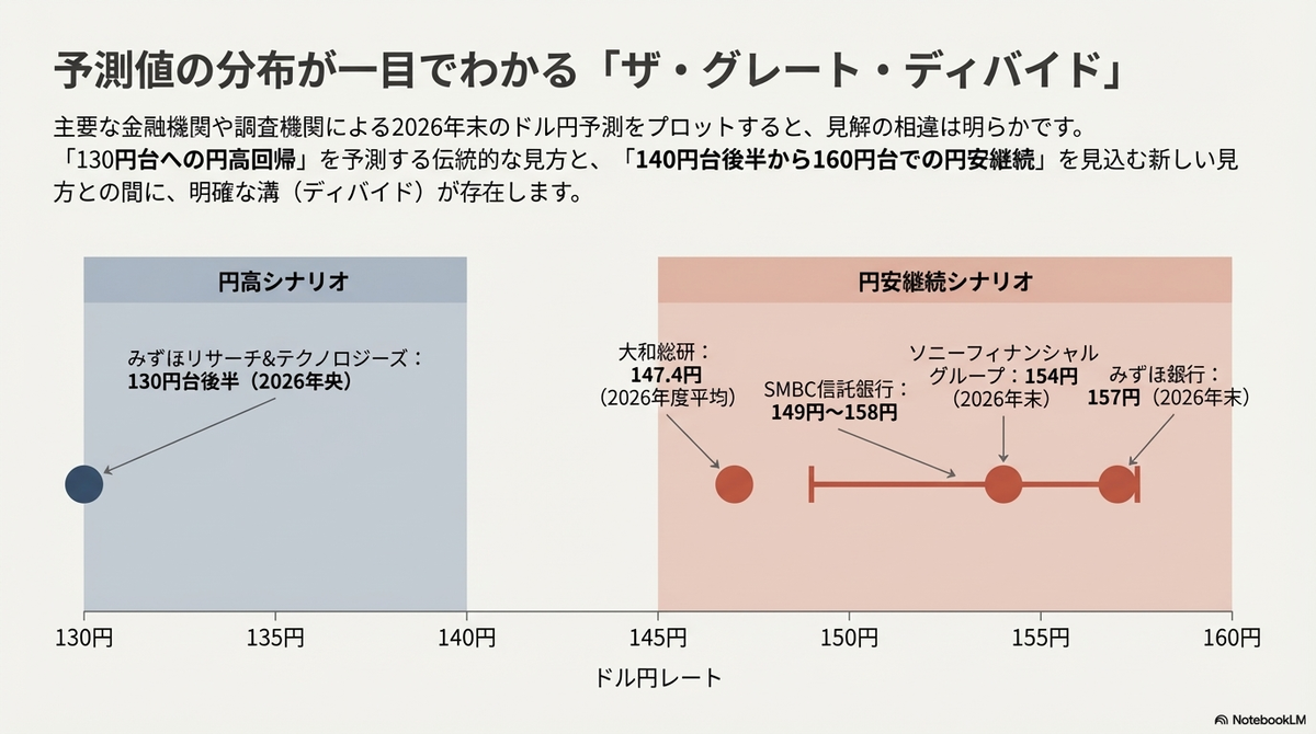 2026年のドル円はどうなるか - ゆる投資とAIと暇つぶし