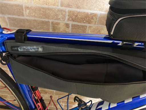 シマノ PRO DISCOVERのフレームバッグ - コッシーのお気楽