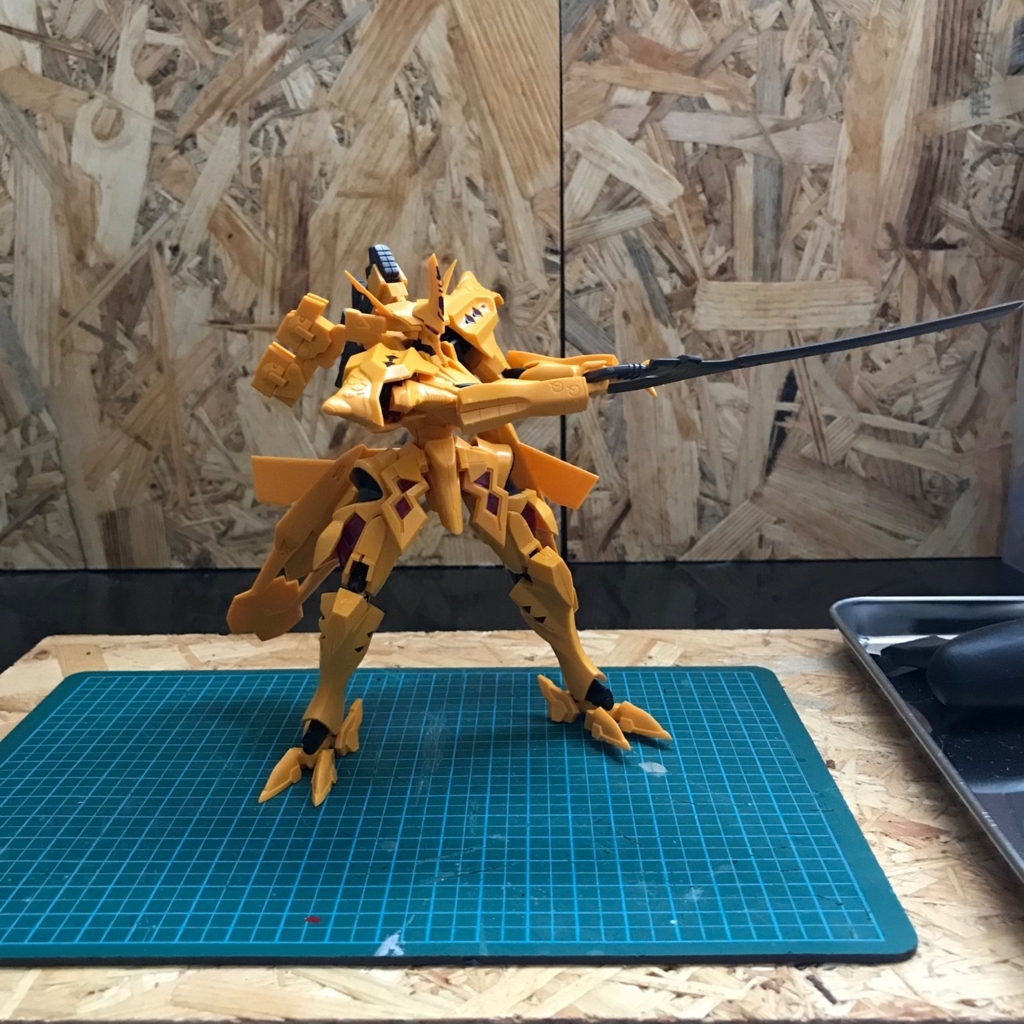 コトブキヤ 1/144 武御雷 Type-00F 篁唯依機 - ツノメドリ属日記