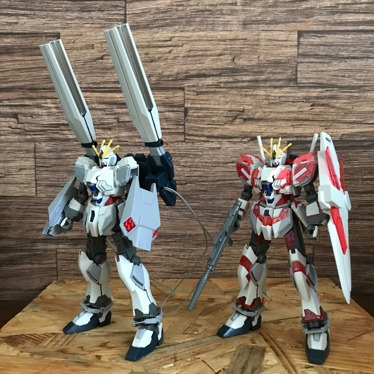 HG 1/144 ナラティブガンダム B装備 拡張セット - ツノメドリ属日記