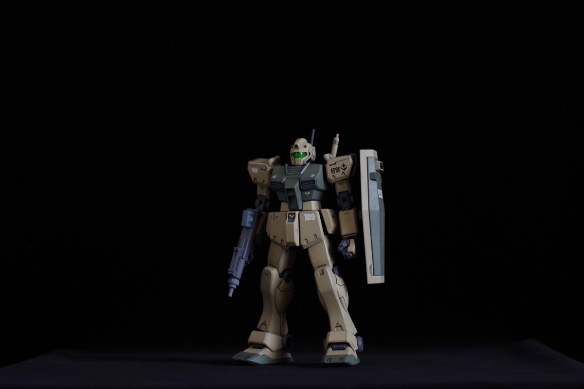HGUC 1/144 ジム改【完成】 - ツノメドリ属日記