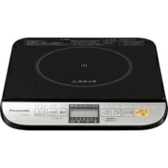 【あす楽対象】【送料無料】パナソニック卓上型IH調理器 （1口）　KZ-PH33-K ブラック [KZPH33K]