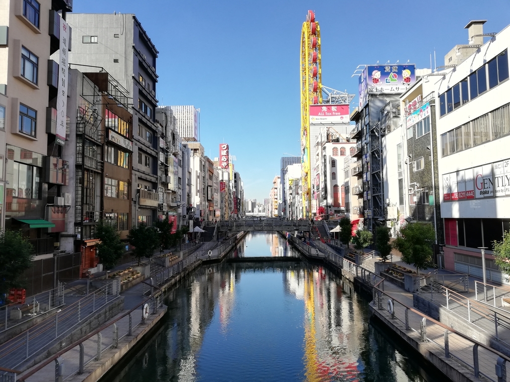 道頓堀の景色