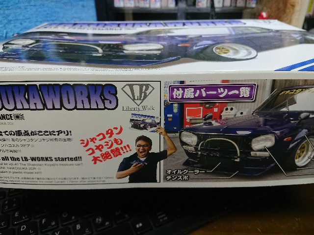 lb ハコスカ イグニッションモデル LBWK ADVAN ハコスカ1 18 1 18