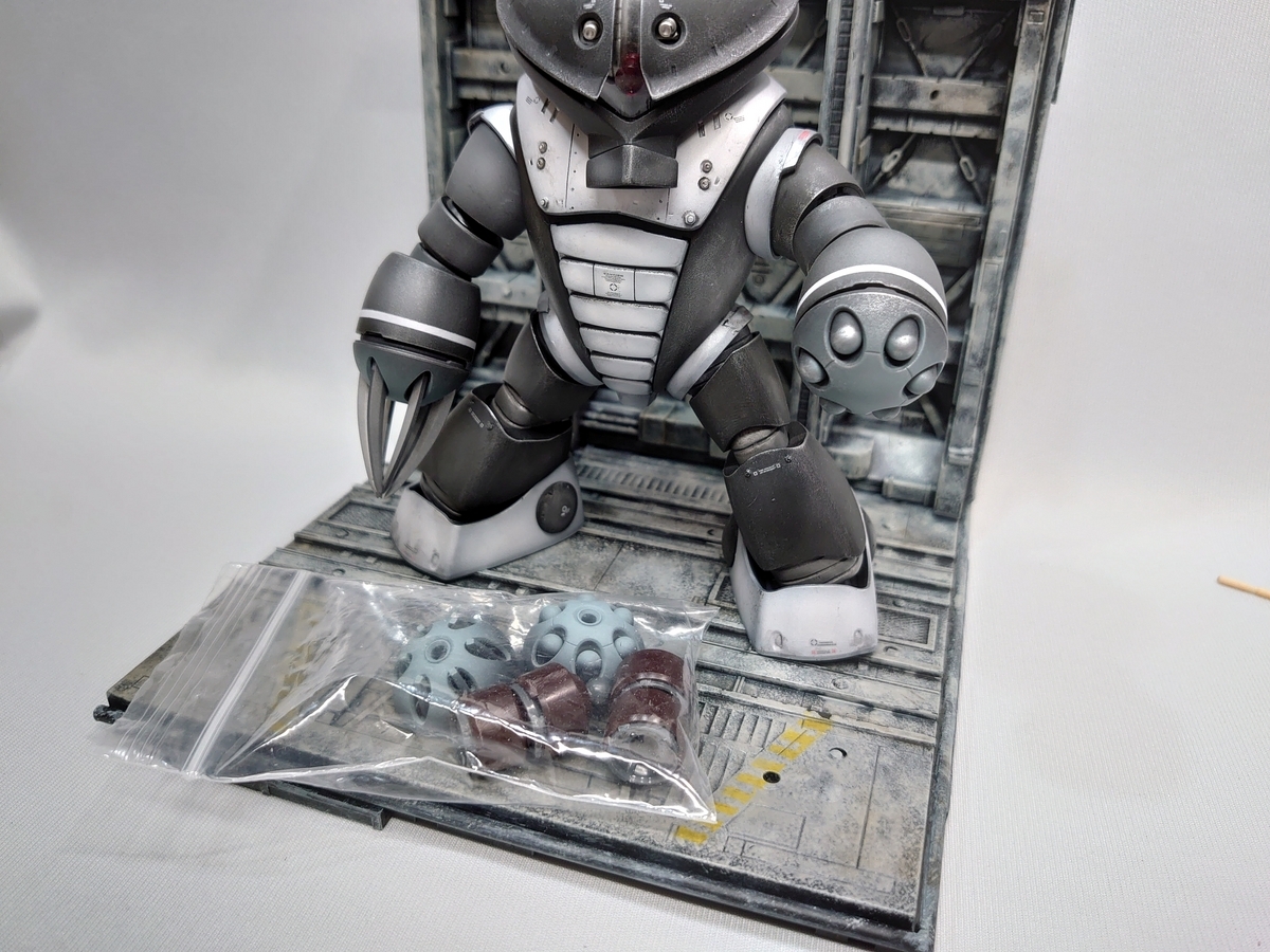 HG 1/144 MSM-04 AGGUY アッガイ 【6】 小細工編 ジオラマ 完成！！ - プロモデラーに俺はなるｯ！(無理です)