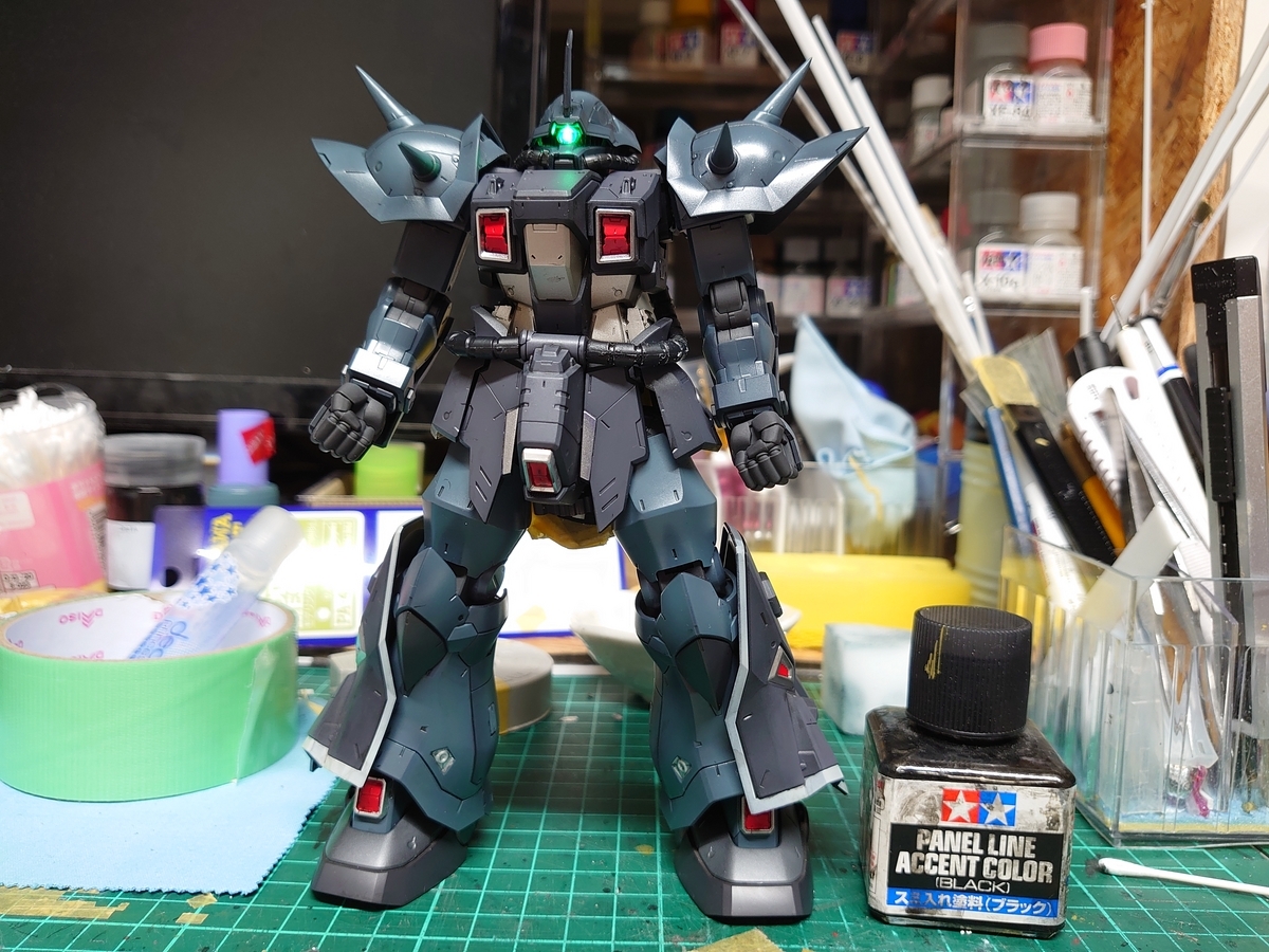 RE 1/100 MS-08TXIEXAMI EFREET CRASH イフリート 壊 【5