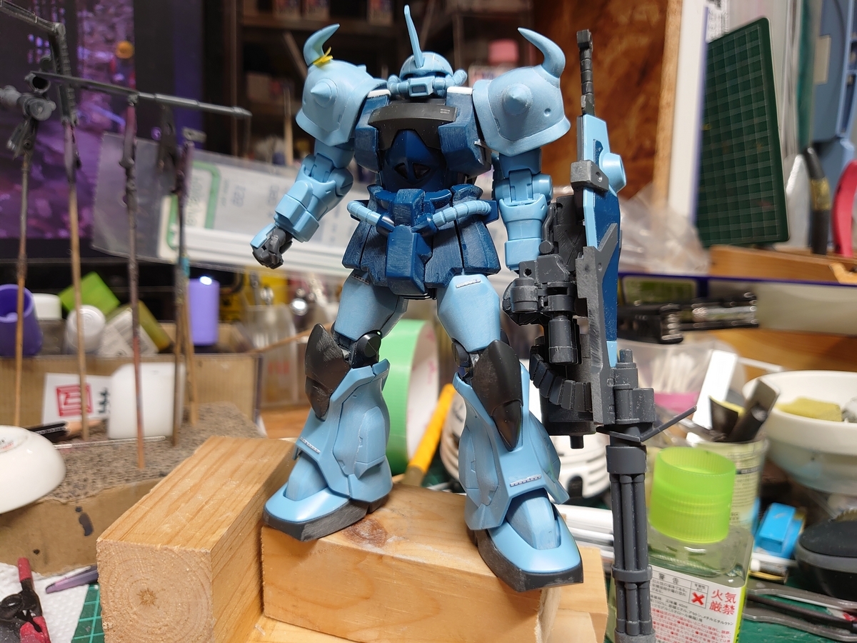 HGUC 1/144 MS-07B3 グフカスタム (機動戦士ガンダム 第08MS小隊