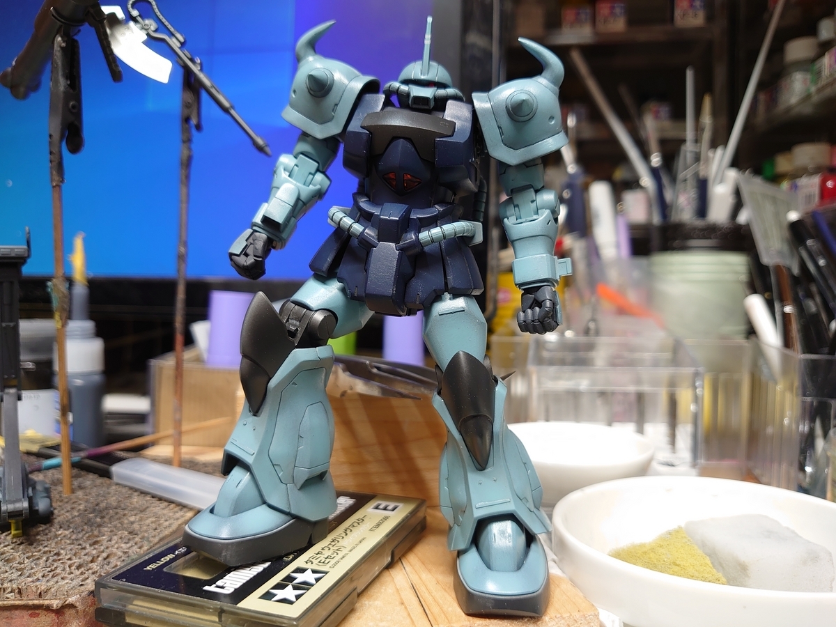 HGUC 1/144 MS-07B3 グフカスタム (機動戦士ガンダム 第08MS小隊) 【3