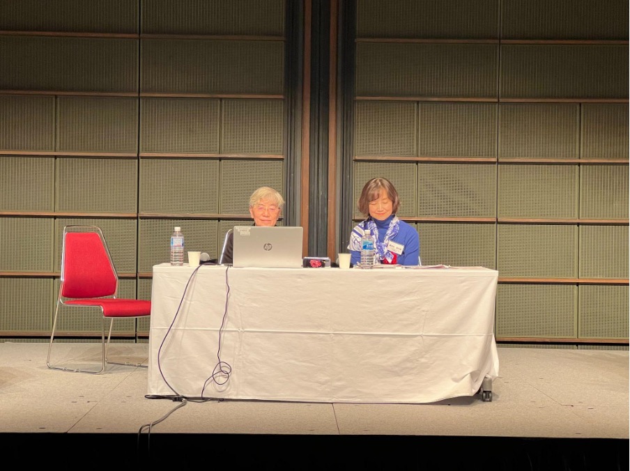 認定NPO法人マギーズ東京による記念講演のようす