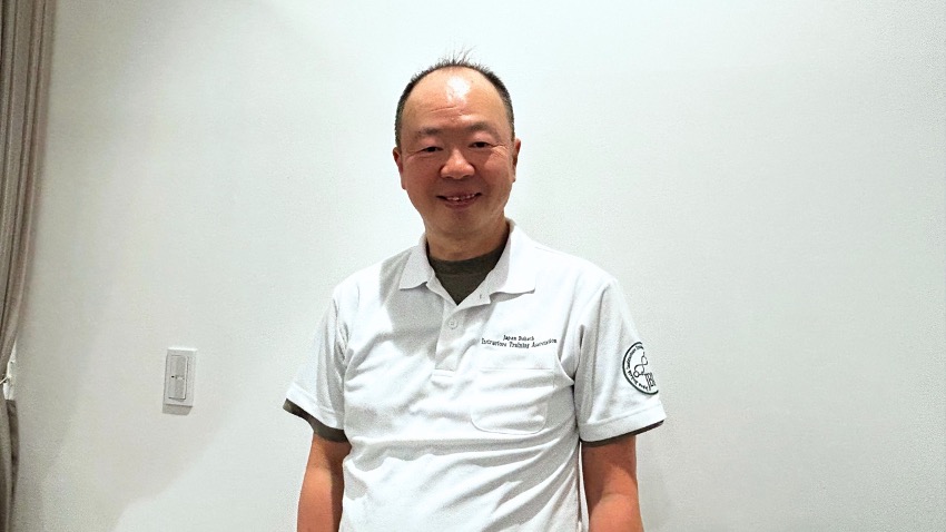 認定作業療法士・Bobath Basic Course Instructorの男性