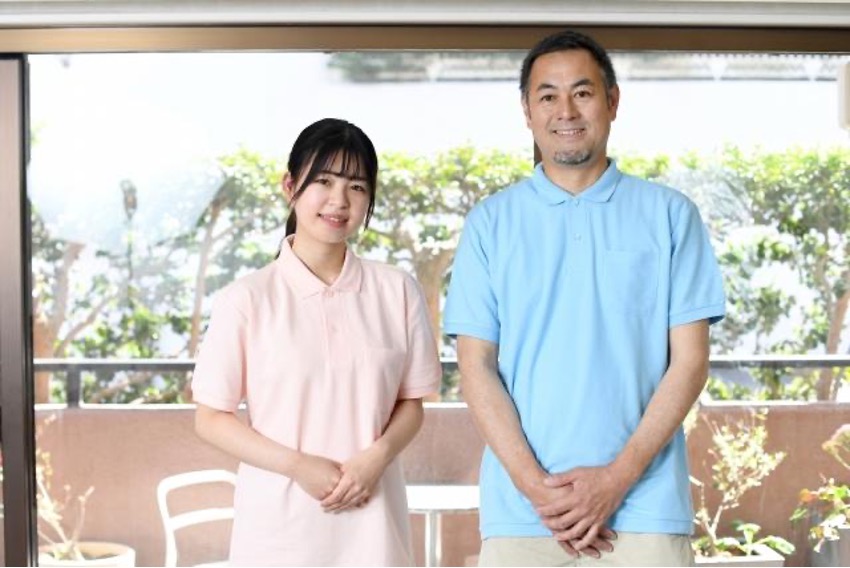 男女のヘルパー