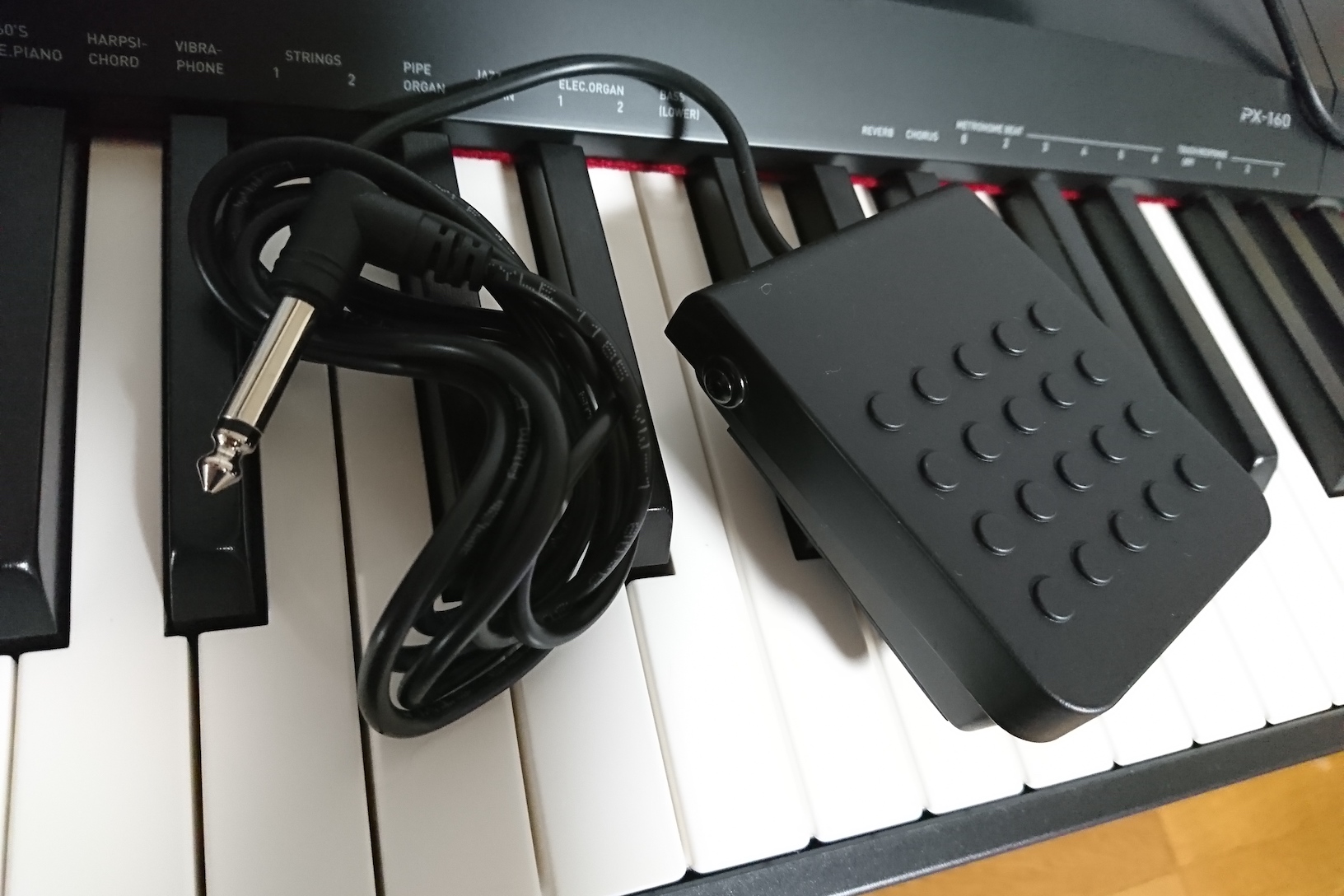 MIDIキーボードとしてCasio 電子ピアノ PX-160BKを購入