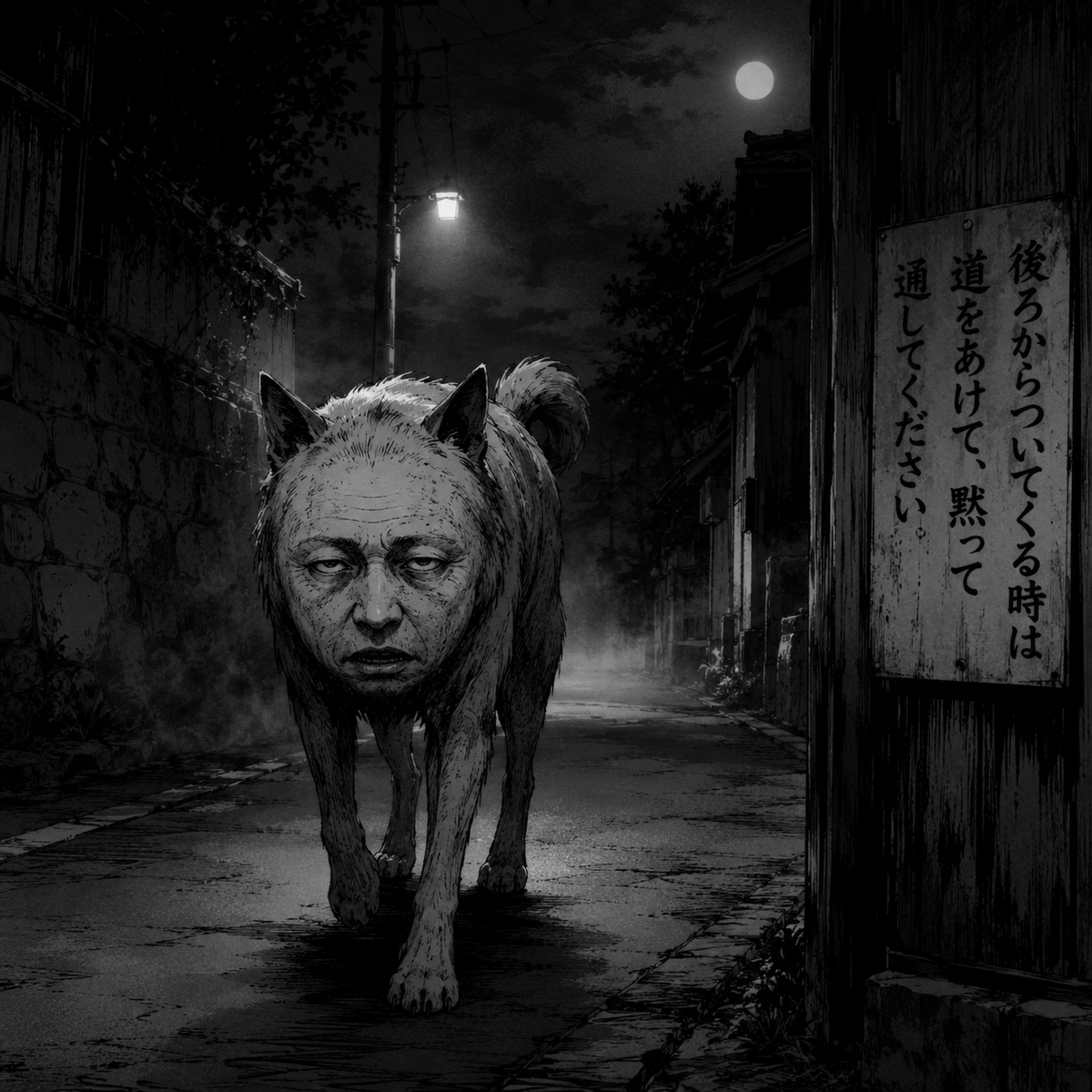 人面犬（じんめんけん）とは？人の顔で走る平成の都市伝説 - 日本の