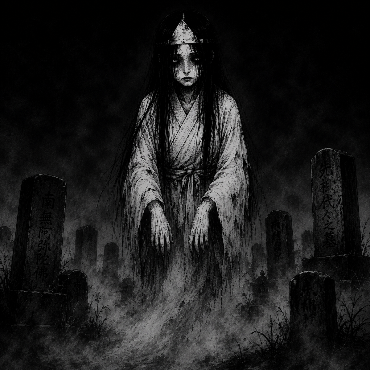 幽霊（ゆうれい）とは？この世に未練を残した死者の姿。怪談文化を代表