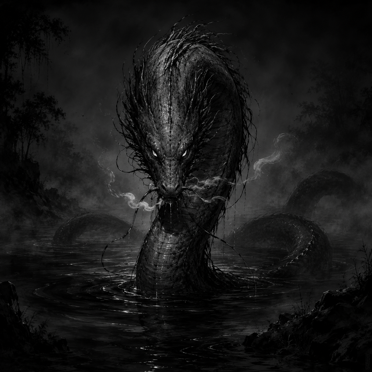 蛟(ミズチ)とは?水辺にひそむ蛇神・竜に近い古代の怪異を解説 - 日本の妖怪 超まとめ