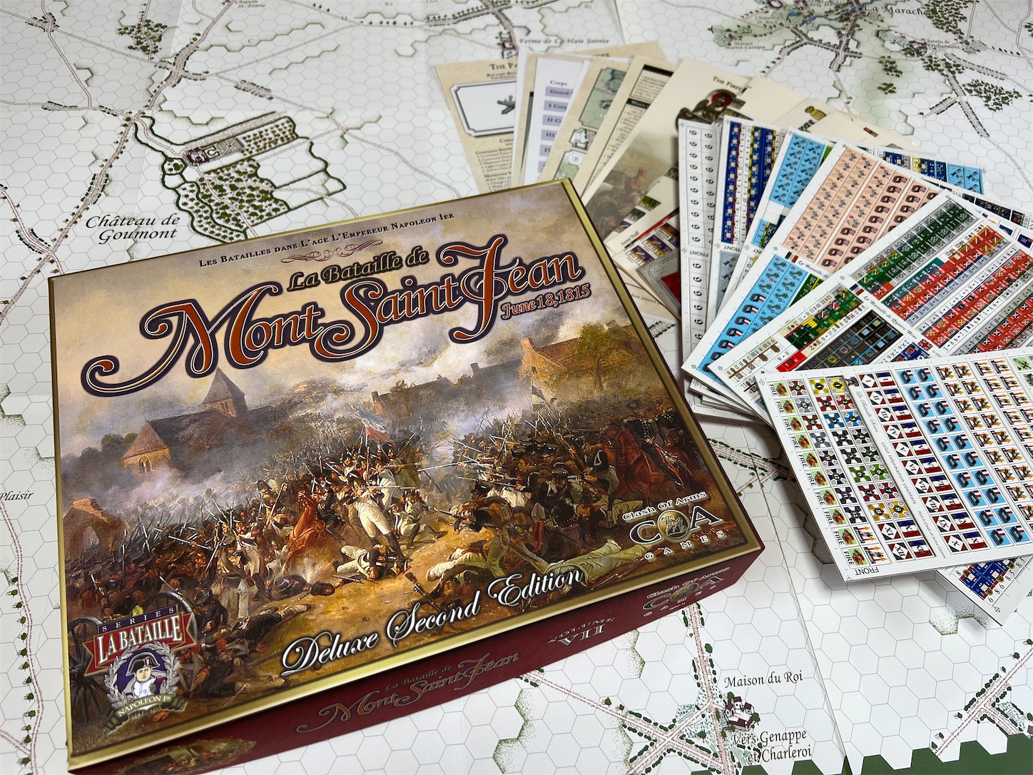 Clash of Arms ADC Module La Bataille de Mont St. Jean