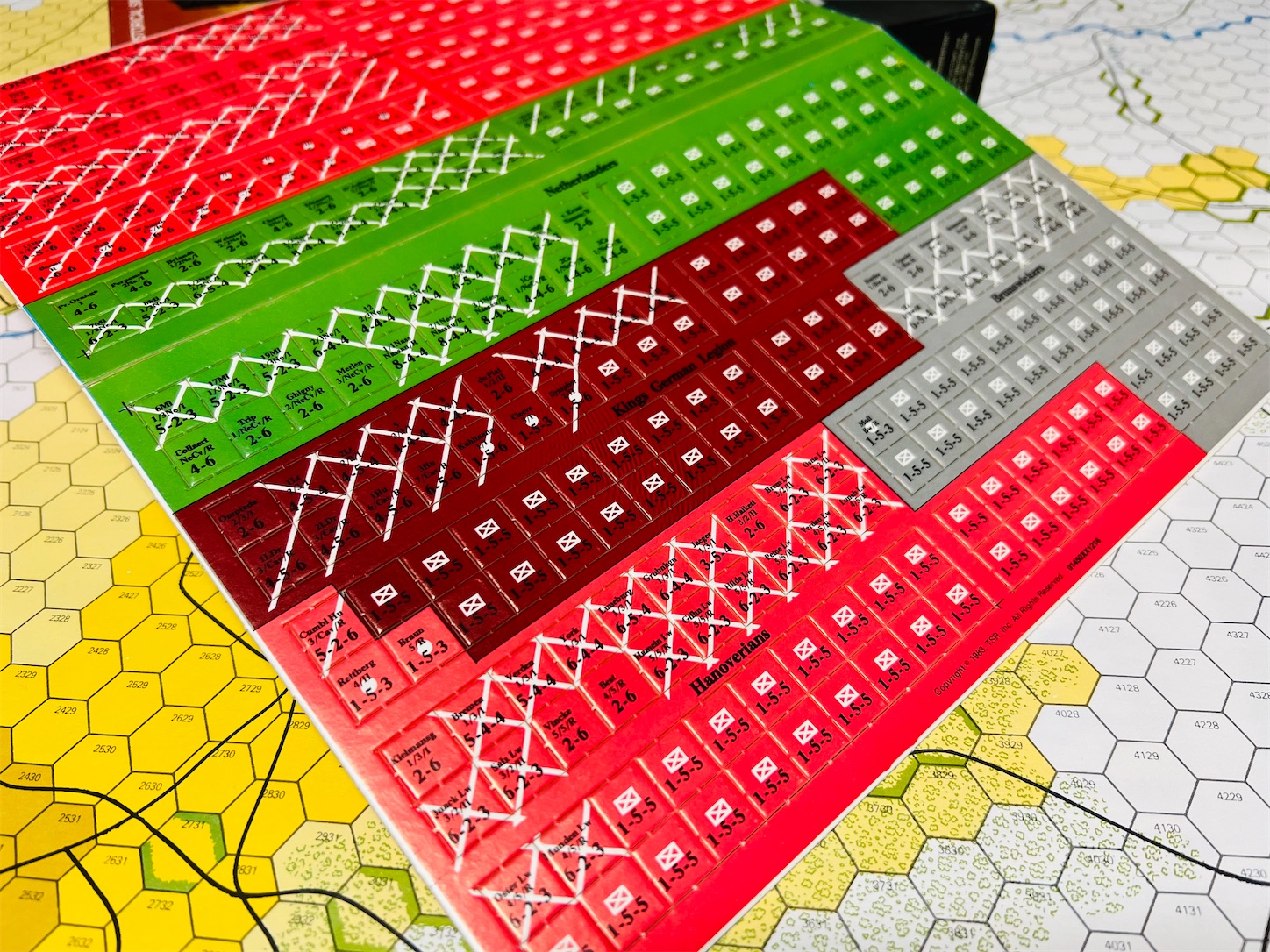 SPI/TSR ウエリントンズ・ビクトリー 1815　和訳あり