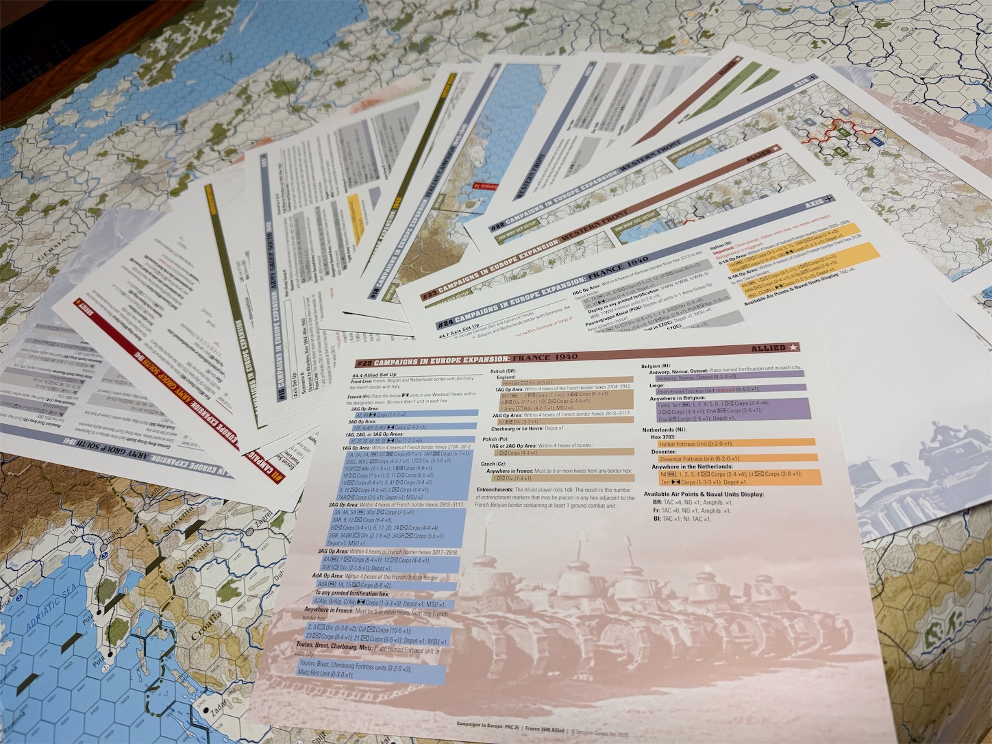 Campaigns in Europe】Campaigns in Europe Expansion Pack