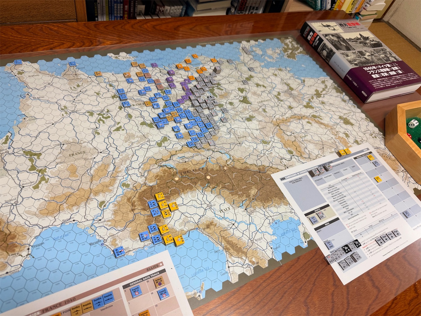 Campaigns in Europe】France 1940 Solo-Play AAR - Wargaming Esoterica