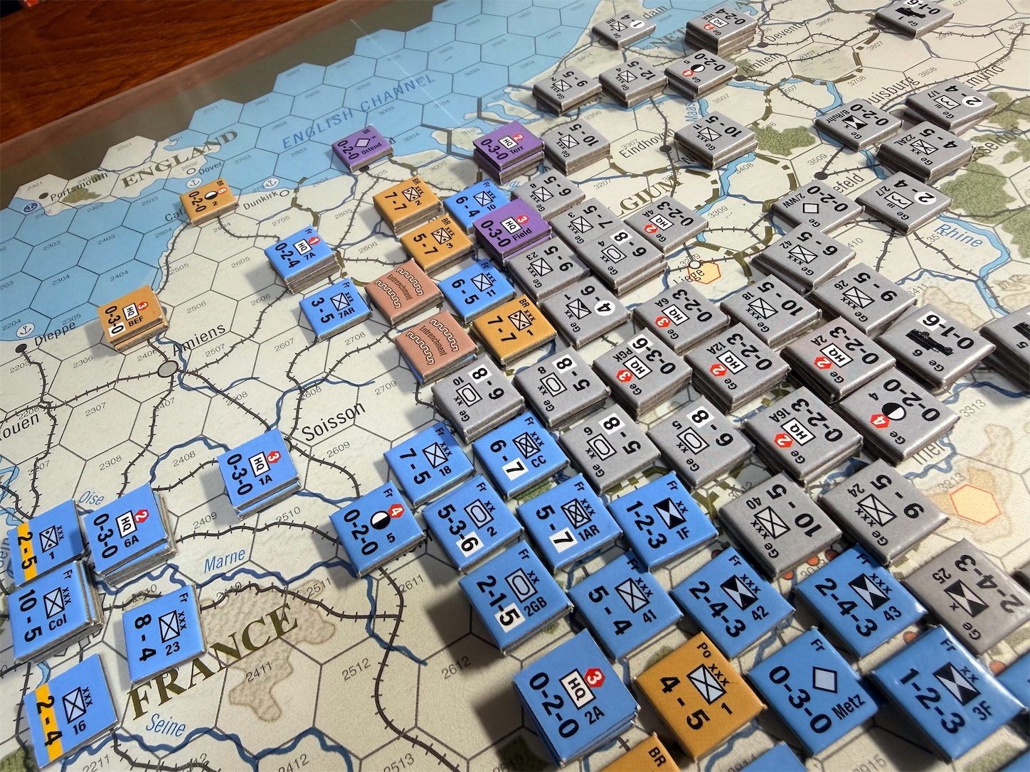 Campaigns in Europe】France 1940 Solo-Play AAR - Wargaming Esoterica