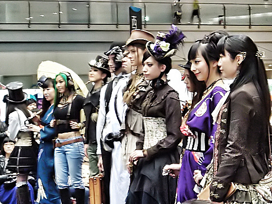 デザインフェスタVol.38 スチームパンクファッションショウ