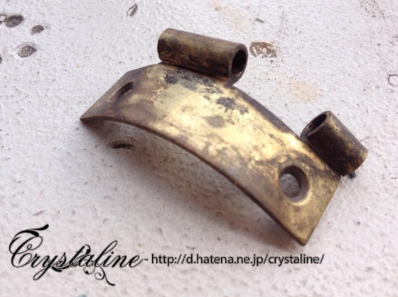 真鍮の蝶番でスチームパンクな腕時計バンドをつくる - Crystaline