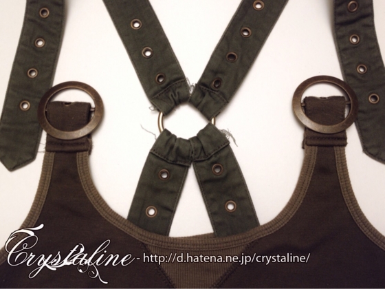 スチームパンクハーネスの作り方 デザイン参考写真