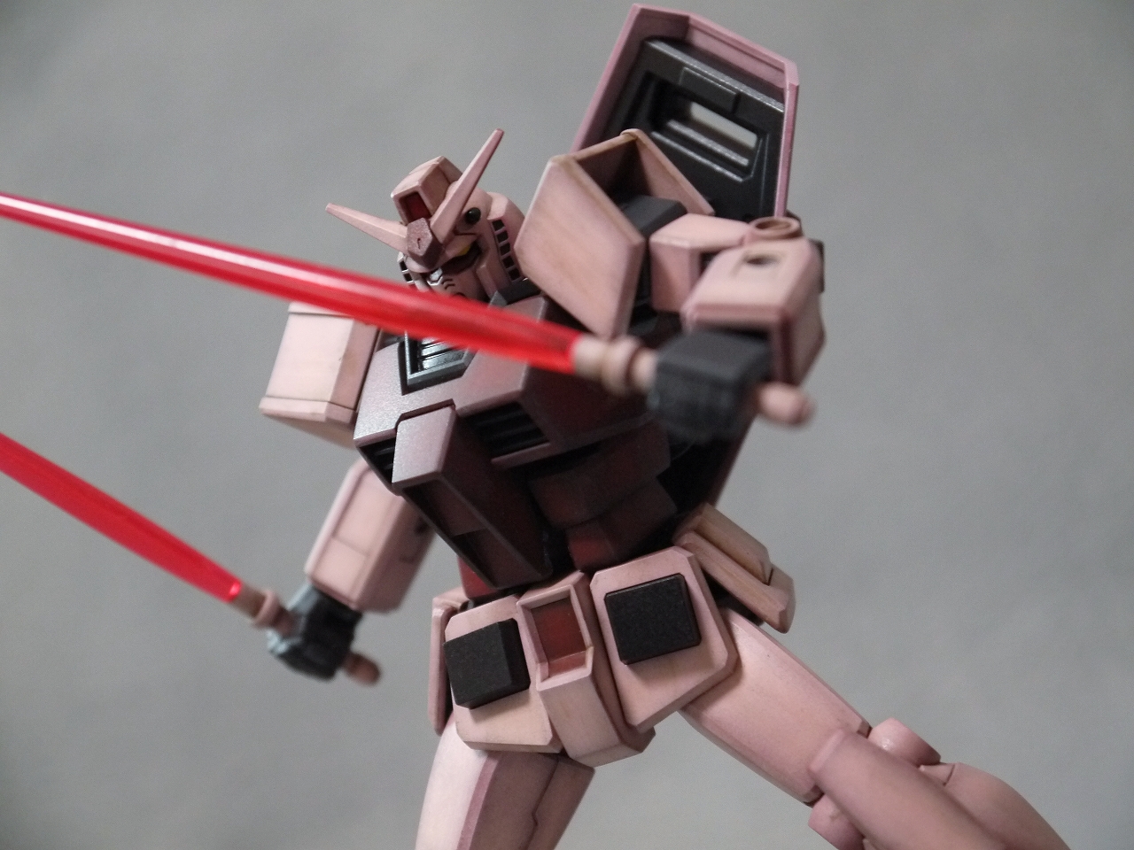 EG ガンダム　キャスバル専用カラー　塗装完成品　ガンプラ　赤いガンダム backend=imagemagick;version=1;