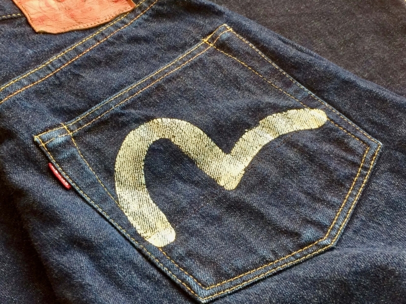 エヴィスジーンズの懐の広さ Evisu 00 14 5oz 無塩せきガソリン