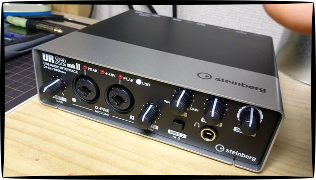 ちゃんとしたオーディオインターフェイスを買い、ました！ - cuLo MOD