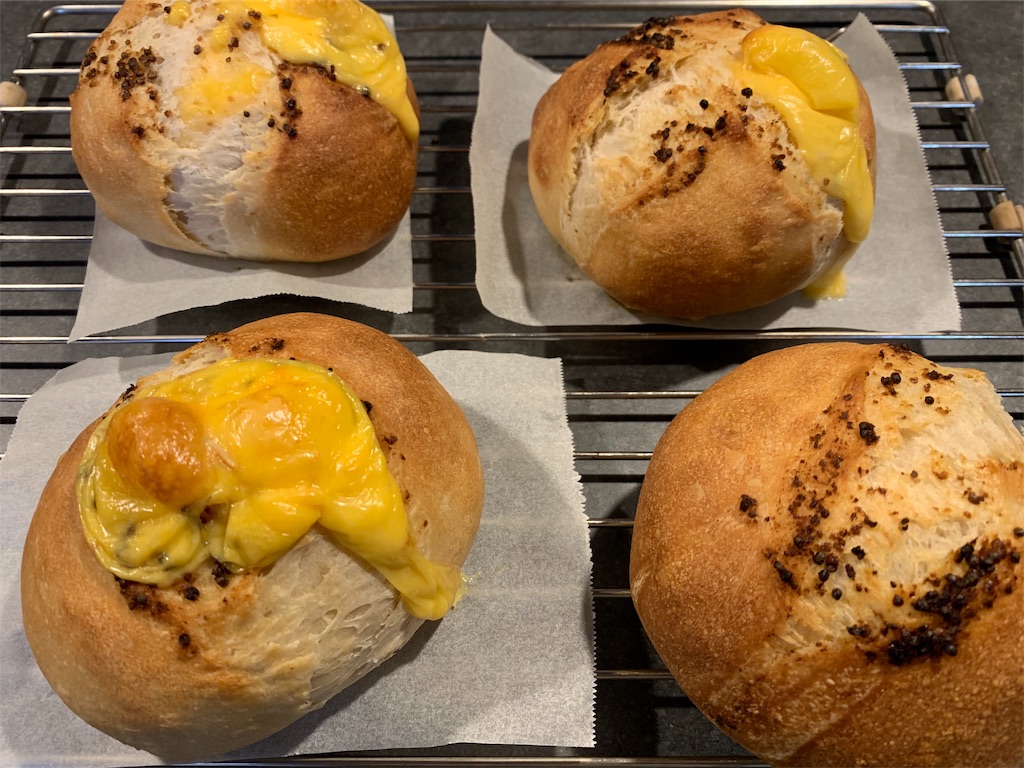 チェダーチーズパン - Cucina Abitabile 〜キッチンに住む〜