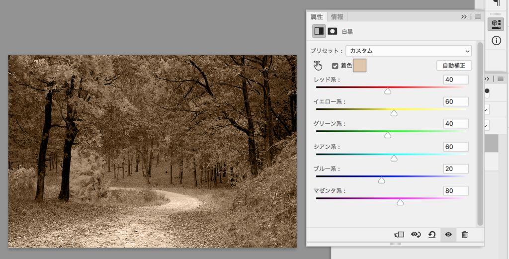 f:id:cucumisin:20180607193138p:plain 白黒加工のやり方