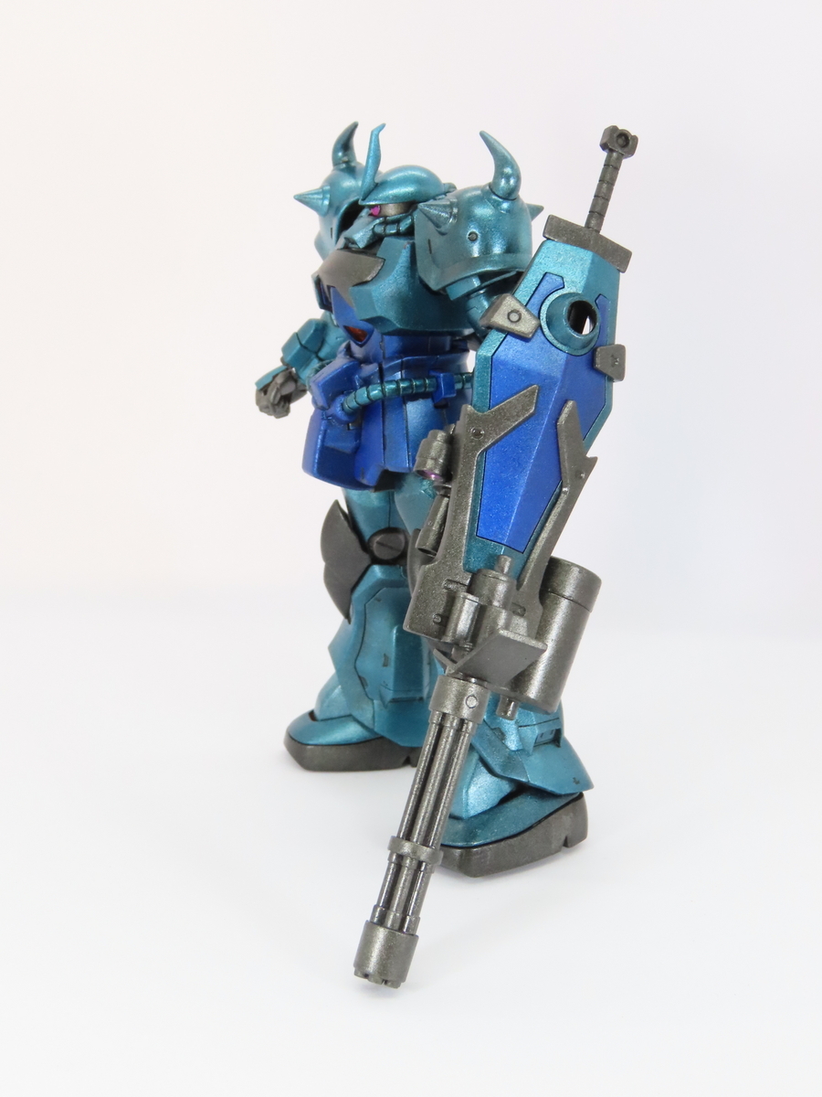 HG グフカスタム メタリック塗装 - グゥレイトタクヨの漢塾3