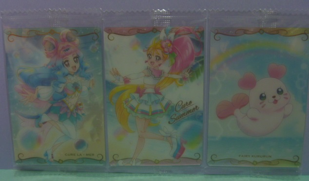 プリキュアウエハースARキュアサマー＆ローラ