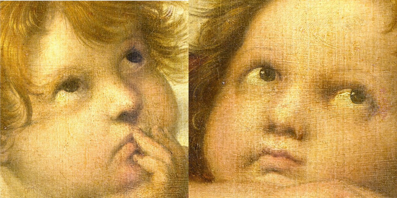 ラファエロ 「システィーナの聖母」 絵画の裏に隠された異世界の陰謀と人間の運命 - 名画の隠し絵
