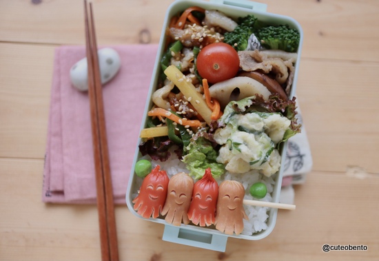 簡単キャラ弁　bentoexpo  小川真樹