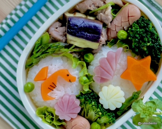 キャラ弁　小川真樹　かざりきり