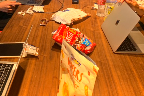 f:id:cw-moriya:20190717122620p:plain 定例持ち込みお菓子の写真