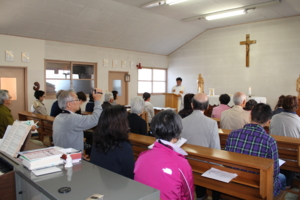 カトリック藤が丘教会ご一行様の訪問 カトリック二本松教会の信徒のブログ