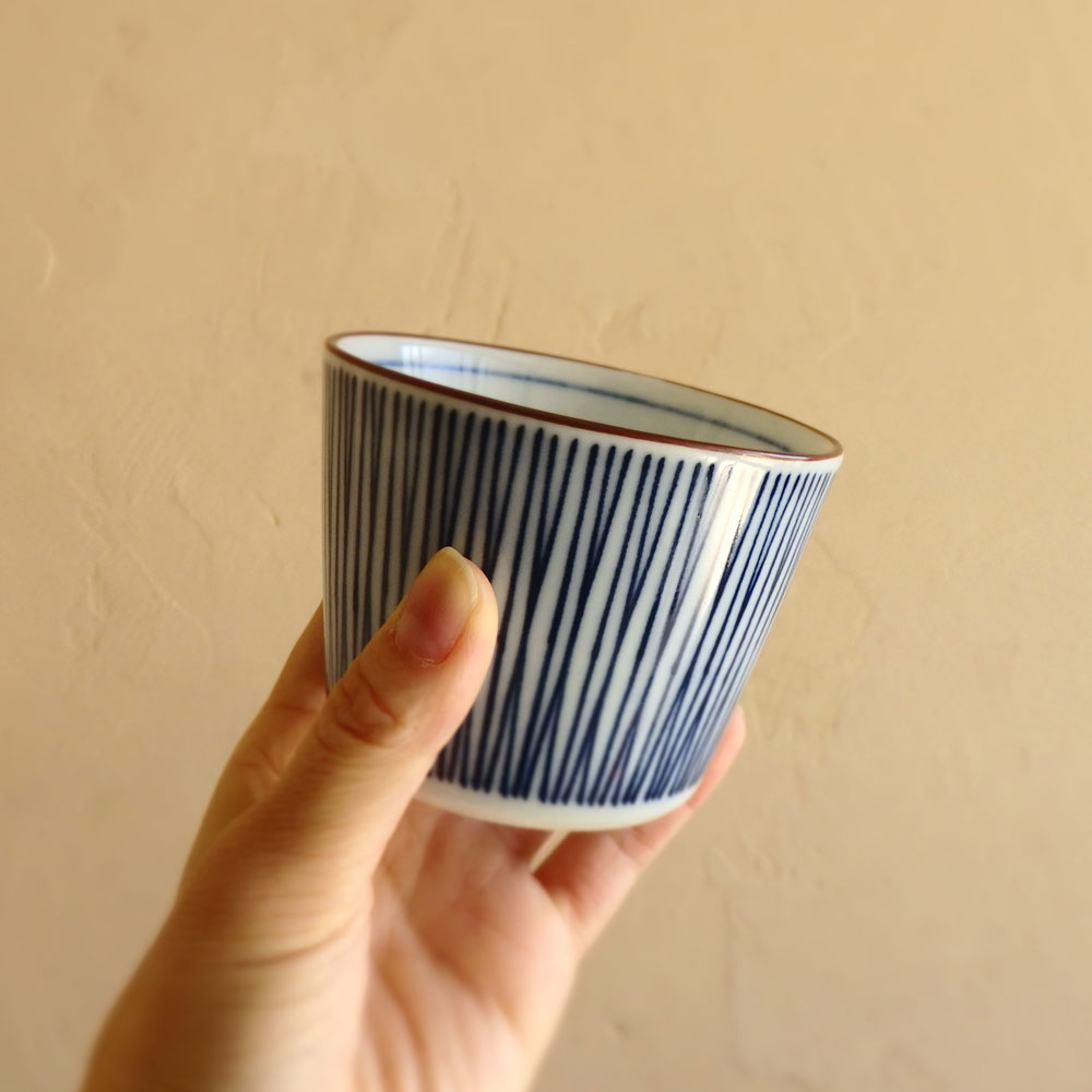 食卓に蕎麦猪口 レトロ玉手箱