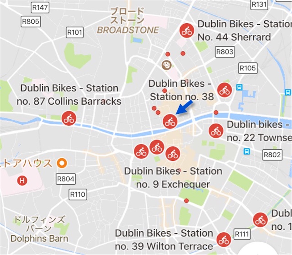 ダブリンのレンタサイクル ダブリンバイクスで観光地を巡る トリニティ カレッジ クライスト チャーチ大聖堂 ダブリン城 聖パトリック大聖堂へ ブログを趣味にしました