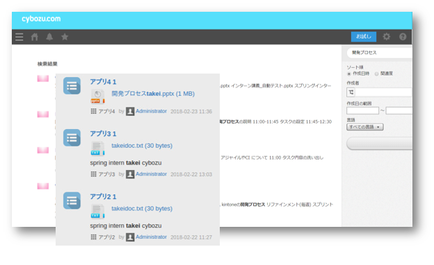 サイボウズスプリングインターン18 報告 Webサービス開発コース Cybozu Inside Out サイボウズエンジニアのブログ