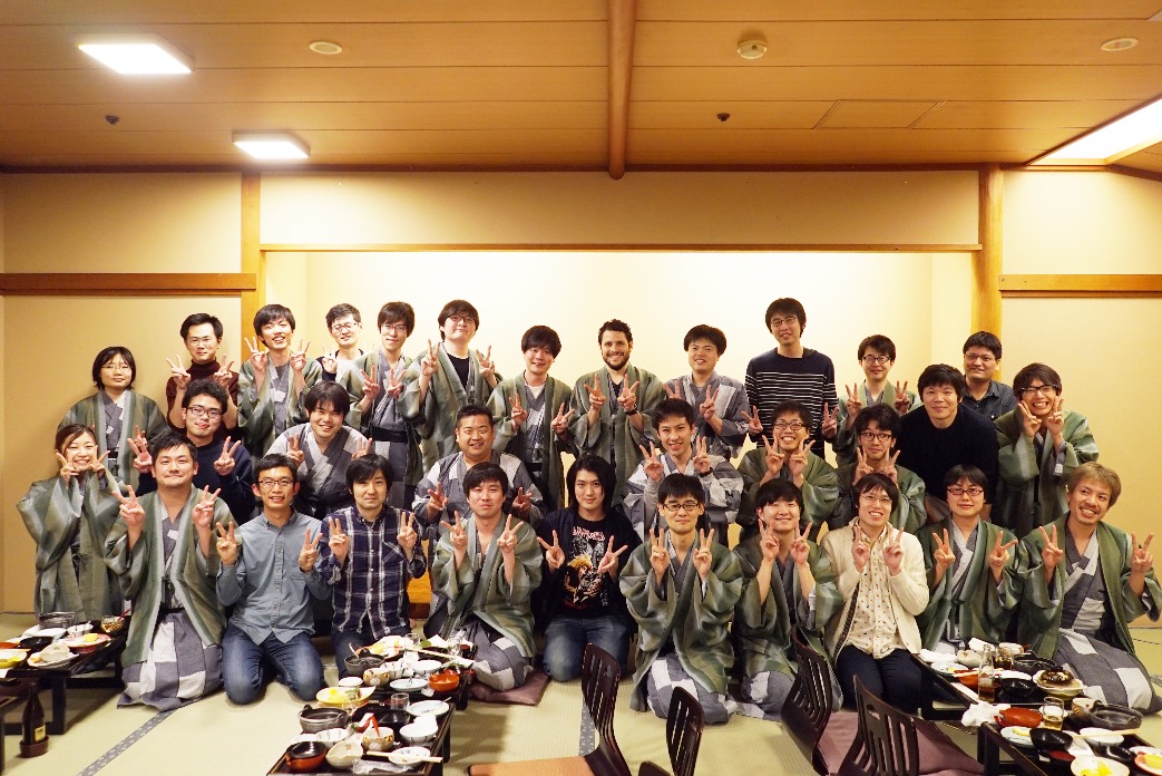 開発合宿の集合写真