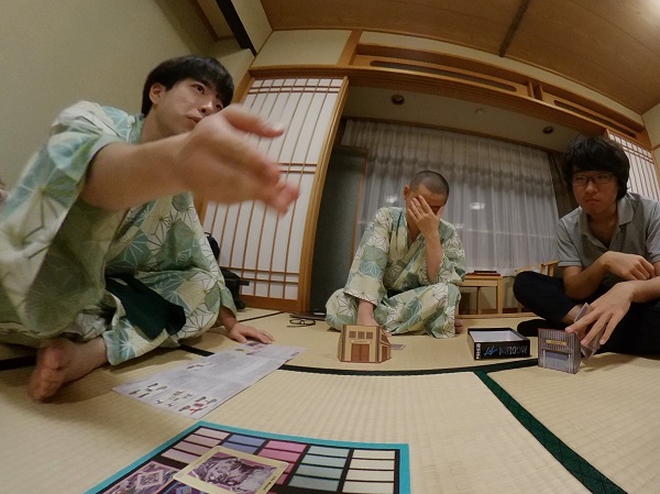 ボードゲームの様子