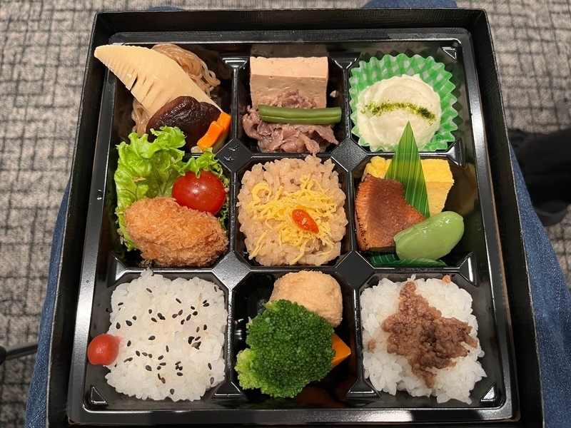 2日目にいただいたお弁当