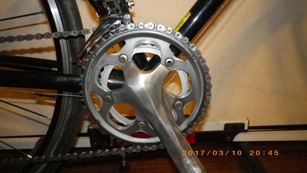 エースのロードバイク 4 クロスバイクのクランク交換 Fc 6800換装 Kaita City Life 海田市生活