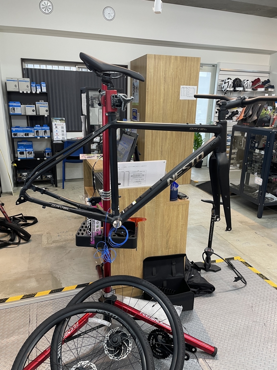 ガベル Di2化 計画 ガベル カスタム その3 - コーダーブルームショップ