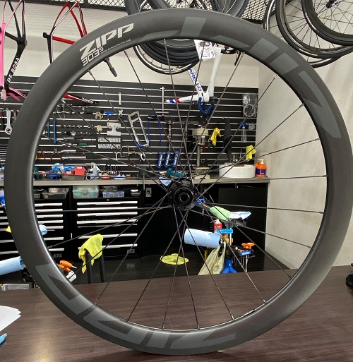 Zipp 404 Firecrest Disc フックレス シマノフリー（久々の