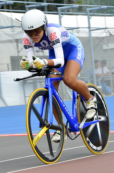 17インターハイ トラックレース フォトレポート３ 女子500mタイムトライアル 公開競技 編 Cyclist Fan