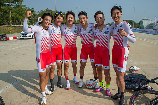 2018アジア選手権ロードレースが開幕! 大会初日の日本勢は男子チーム